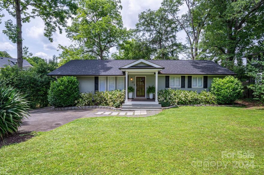 Discover this charming single-story home in Belmont, NC, featuring 3 bedrooms and 2 bathrooms. Recently updated, the interior boasts a bright and modern aesthetic, ensuring comfort and style. The eat-in kitchen is a culinary delight with granite countertops, offering a perfect space for family meals. Entertain guests with ease on the large deck at the rear of the house or enjoy a quiet morning coffee on the private patio off the kitchen. The large, flat backyard provides ample space for outdoor activities and gardening. Situated just a 10-minute walk from Main Street, this home combines convenience with tranquility, giving you the best of Belmont living. Additional features include hardwood floors, modern light fixtures, and ample storage space. The master suite offers a private retreat with an en-suite bathroom, while the two additional bedrooms are perfect for family, guests, or a home office. This home is move-in ready and waiting for you to make it your own.
