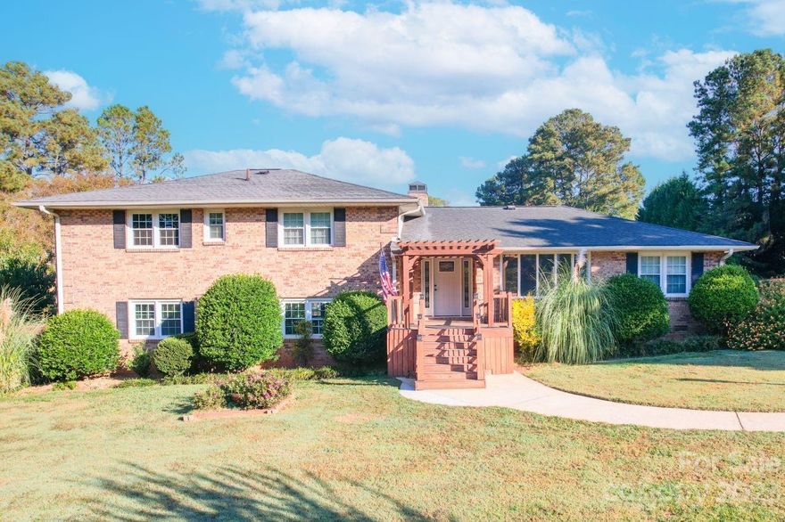 OFFERING $5000 IN SELLER CREDITS  This beautifully maintained 4-bedroom, 4-bathroom home is nestled on a generously sized corner lot within the Fairways community, just a mere mile from the Gaston Country Club. Step into a beautifully updated kitchen boasting granite countertops, stainless steel appliances & a spacious island,  perfect for cooking your favorite meals. Your main level provides ample space for gatherings & entertaining. Venture upstairs, where you'll discover 3 bedrooms & 3 full bathrooms. Main and upper levels have new hardwood floors throughout. The lower level offers a self-contained living area with new LVP flooring, perfect for guests, in-laws, or potential rental income, complete with a separate entrance. As you step outdoors, you'll encounter your very own private oasis complete with an in-ground pool, covered patio, charming gazebo, fire pit and screened in breezeway. Heating & Air-2020, Tankless water heater -2022 New pump motor-2023 New Hardwood floors and LVP.