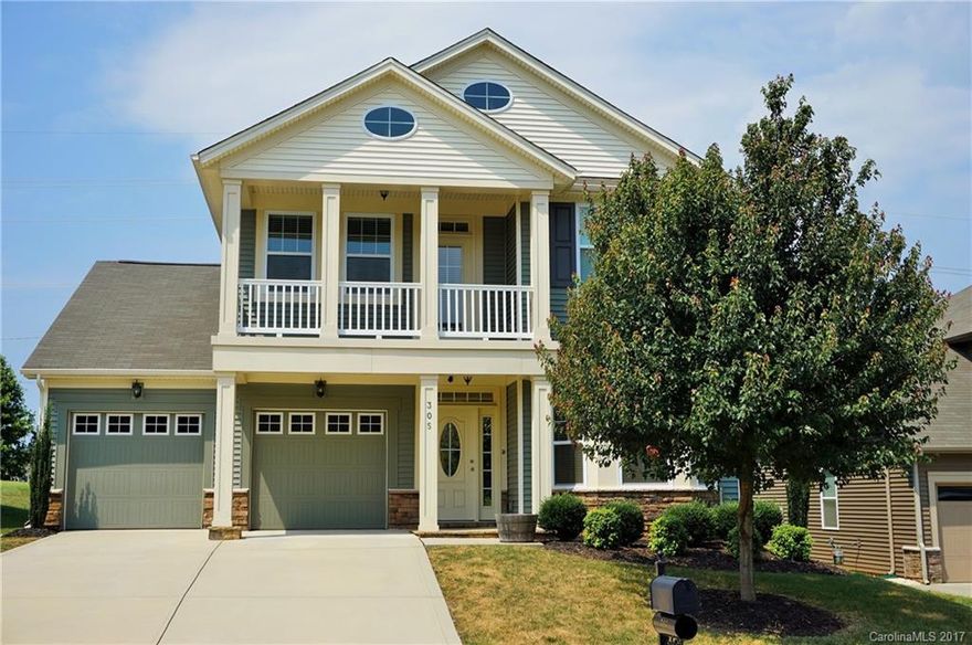 Shows Like A Model–Move Right In. Charming Home w/Fantastic Layout! ALL Hardwoods On Main, Wood Burning Fireplace, Open Floor Plan, Coffered Ceiling Dining Room, Fenced Yard, Dream Gourmet Chef’s Kitchen, Granite Kitchen & Island, Subway Tile Backsplash, S/S Appliances, Gas Cook Top, Dual Vanity Master Bath & Upper Full Bath, 2-Large Walk-In Master Closets, 8-Foot Doors, Fridge, Washer & Dryer Included. TREX Balcony, Smart Home Sound System. Too Many Upgrades To List - Must SEE- Will NOT Last!