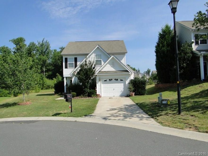 Delightful cul-de-sac home with 3 bedrooms and a loft/office area.  Master is on the main level, 2 story great room, slider to the covered patio, formal dining.  No smoking and no pets permitted in home or garage. Lawn maintenance included in the rent. Carpet in great room being replaced.  Main floor being painted.