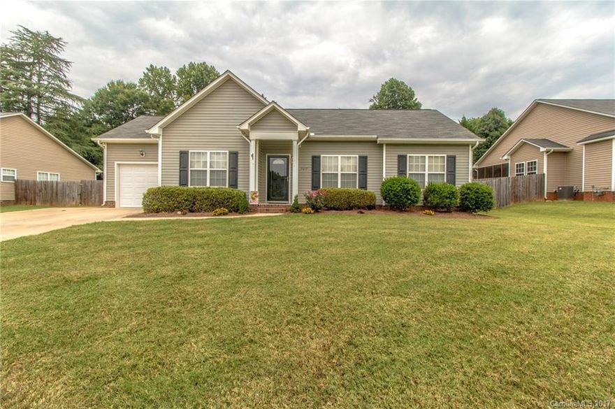 This home is neat as a pin!  You are sure to love this home from the moment you walk in the front door.  This 3 bedroom 2 bath home has an open floor plan with a galley style kitchen and vaulted living area.  The backyard is fenced in and there is a nice outdoor patio for entertaining and lounging around.  This home will not last long!