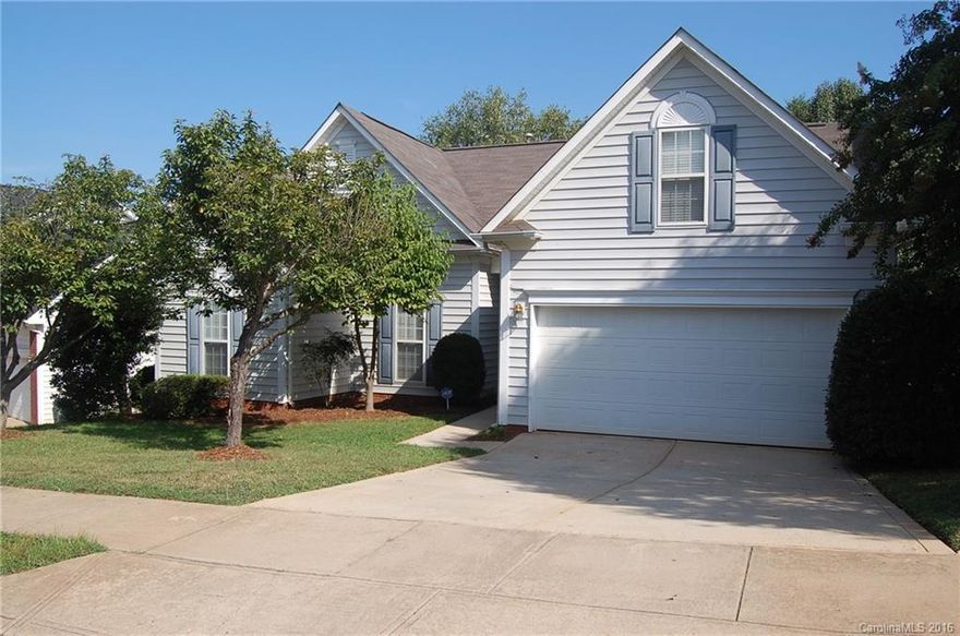 Well maintained ranch home with bonus room up and split floor plan. Open kitchen with tile backsplash, white appliances, flat top stove and bar seating, dining area with chair rail and chandelier, overlooks great room with crown molding, ceiling fan, gas fireplace and built-ins, owner's suite with private bath, spacious secondary bedrooms and large bonus room up. Patio overlooks private fenced yard. Great location close to shopping, restaurants and 77. WOW! *New Roof Sept'16*