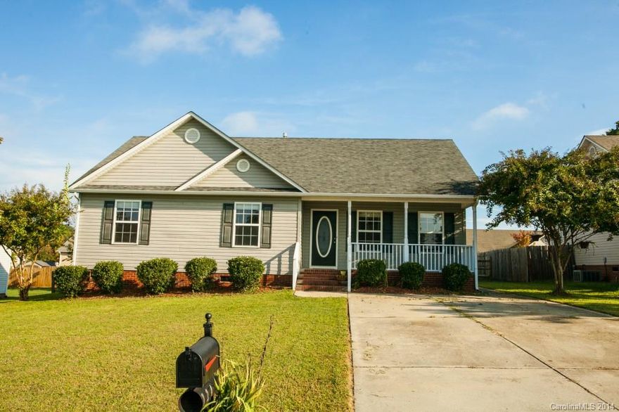 Come home to this adorable ranch house that has so much character! It has fabulous interior architecture with vaulted ceilings, peek-a-boo ceilings, living room with a fireplace with arched niche above, curved archway leading into the bright airy kitchen/dining. The outside area features a deck, storage shed, a fenced back yard, garden boxes for planting, and plenty room to play or entertain. This home is in excellent condition! Easy highway access. A must see!