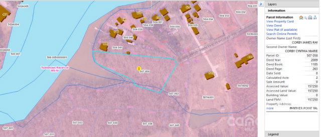 PANTHER POINT - Land