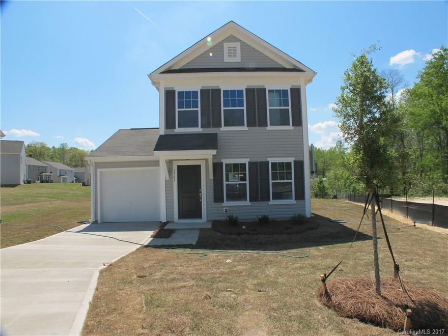 New Construction 2017! Three bedroom, two and a half bath, one car garage home on cul-de-sac lot. Open kitchen, living and dining areas large owners suite and large secondary bedrooms.