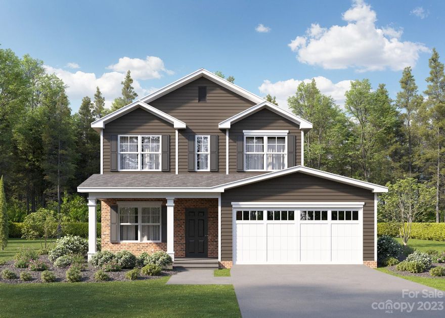 Experience living in this breathtaking new construction by Northway Homes with 4 spacious bedrooms and 2.5 elegant baths. The open floor plan features modern finishes and fixtures that create a warm and inviting atmosphere. The luxury vinyl plank flooring in the main living areas and plush carpets in the bedrooms provide comfort and style. The spacious chef's kitchen is designed for entertaining and cooking, featuring a large granite-topped island, stainless steel appliances, and ample cabinet space. The primary suite is a true retreat, with a walk-in closet and ample space to relax and unwind after a long day. The secondary bedrooms are equally impressive, with ample closet space and room for personal touches. Don't miss this opportunity to own this magnificent home and create lifelong memories.