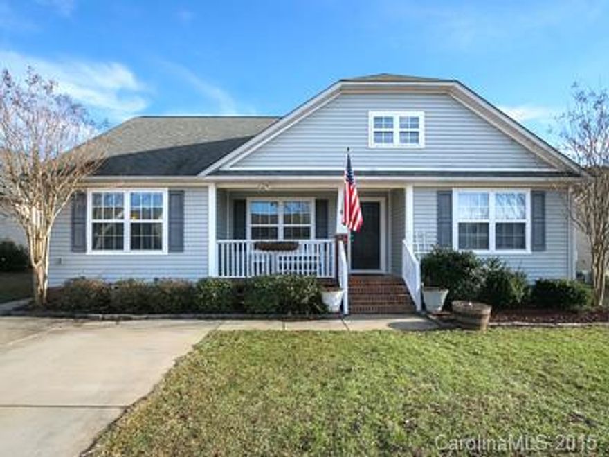 Beautifully maintained ranch with split floor plan.   Master offers walk-in closet.   Spacious family room with cathedral ceiling and fireplace.   Rocking chair front porch.   Screen porch with adjoining deck and private back yard.  Large (16x12) storage building.   Low taxes – USDA financing available for qualified buyer