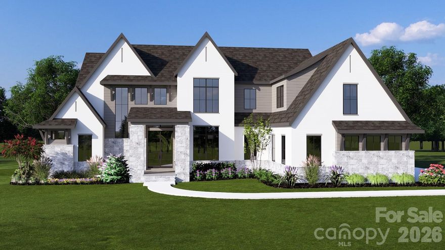 The fully furnished, designer-curated custom Obsidian model home will offer over 4,400 sq ft of luxurious living in Cheval, a 425-acre luxury neighborhood just southeast of Charlotte. The open main level features a dramatic vaulted chef’s kitchen with oversized island and seamless indoor-outdoor living with a covered porch perfect for entertaining. A private den and spa-inspired owner’s suite elevate everyday comfort, while the upstairs features two additional bedrooms, a spacious bonus room and flex space. The living space continues outback with 2 covered porches, pool and spa and ample hardscaping for entertaining.  Surrounded by scenic walking trails, preserved woodlands, and the tranquil flow of Stevens Creek, Cheval combines refined living with natural beauty and an equestrian lifestyle, offering a truly exceptional place to call home.