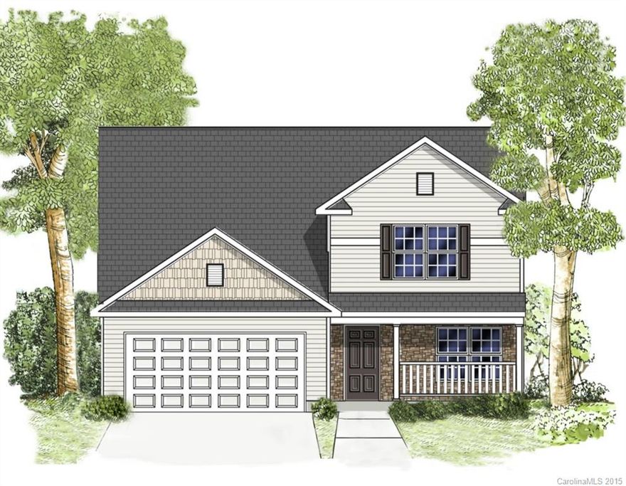 This spacious home is a gorgeous 2 story with the Master Bedroom downstairs. The 2nd floor includes a bonus room with an elegant French door entrance and 2 separate walk-in closets. This to be built home is an incredible value with all the benefit of new construction w/ 10 yr. Home Warranty! Builder is offering buyer promotion of All CC's/Prepaids up to 3% Paid w/ use of pref. lender.