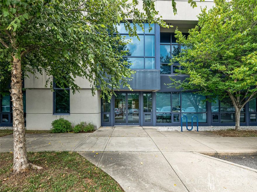 Passive investment opportunity in downtown Asheville! This fully-leased condo portfolio is located in the heart of the thriving South Slope, and boasts abundant parking, secure and zero grade entry, and strong monument sign visibility on Asheland Avenue and Grove Street. Attractive long-term leases include the State of NC (Mountain Area Workforce Development Board), and the non-profit Buncombe County Partnership for Children.

Condos 102A, 104, and 105 are offered together at a 7.78% capitalization rate on blended and stabilized net rent. Contact List Agents for additional information about this clean investment sale opportunity!

Suites 104/105 Virtual Tour:  https://youriguide.com/suite_105_53_asheland_ave_asheville_nc/
Suite 102A Virtual Tour:  https://youriguide.com/suite_102a_53_asheland_ave_asheville_nc/

Associated PINs:  9648297342C002A, 9648297342C0104, 9648297342C0105