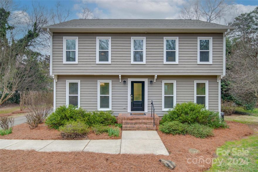 Charming two-story located in the highly sought-after neighborhood of Breckenridge. Situated on over half an acre cul-de-sac lot surrounded by mature landscaping. An abundance of upgrades throughout this entire home. This traditional layout features a large bright living room with a cozy wood-burning fireplace. Recently remodeled kitchen w/ ample amount of cabinet and counter space, sizable center island, and beautiful bay windows bringing in lots of natural sunlight. The main floor also includes a formal dining room, and a flex space perfect for a home office. Travel to the upper level to find 4 bedrooms, including the primary suite w/ walk-in closet. Remodeled bath w/ dual vanities, and spa-like seamless shower. 4th bedroom has been converted into a custom closet. Laundry is also located upstairs for convenience. Enjoy the tranquility of the private fenced in backyard w/ spacious screened in porch and wood deck. Minutes to Birkdale Village, Lake Norman, and I-77.