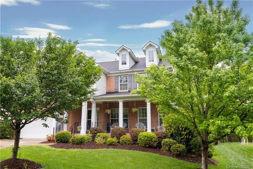 Beautiful 6 bedroom home w/lots of upgrades. This home features tons of storage in newly renovated kitchen, granite counter tops, hardwood floors on main, guest bed & bath on main, lge master w/his/her closets & venetian glaze in BA, ceiling fans in beds, added cabinets in laundry & bath. Exterior features covered front porch, 5 zone irrigation sys, multi-tiered Trex deck overlooking private backyard. Cuthbertson schools cluster, only mins from historic downtown Waxhaw, shops and restaurants!