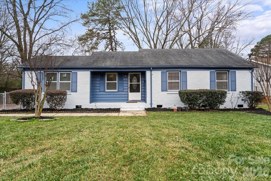 Classic Windsor Park Brick Ranch, 3 Bed, 1.5 Bath Gem! Discover this charming brick ranch nestled in the desirable Windsor Park neighborhood. HVAC updated 2 years ago. New Stove & Refrigerator. This home offers the timeless durability of brick construction and a functional layout, perfect for easy living. Enjoy the established neighborhood's excellent location, providing quick access to Uptown Charlotte, Plaza Midwood, and Kilborne District Park. An ideal opportunity for first-time homebuyers or investors looking to own a classic piece of East Charlotte. Discover the best of Charlotte living right here. **The house was pulled off the market for upgrades after tenants moved out, come see this beauty after a full exterior paint and refresh**