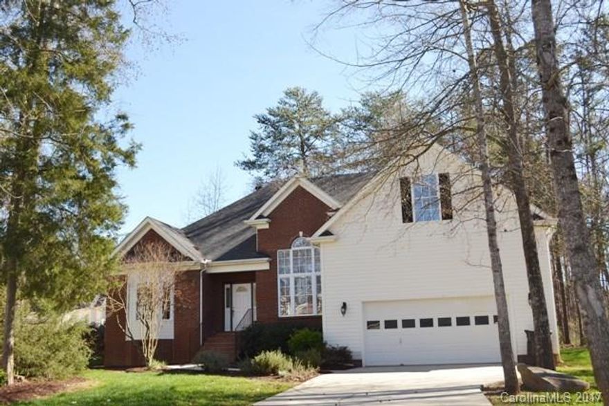 Lovely ranch home in Stafford Park on a cul de sac lot is surely to impress!  Open layout, split bedroom plan, and beautiful hardwoods throughout all bedrooms as well as main living areas with the exception of the bathrooms. Vaulted great room has a gas log fireplace and dining room with a great view.  Master suite has trey ceiling and a large sitting area.  Kitchen has gas range and stainless appliances overlooks a green yard that backs up to wooded area.