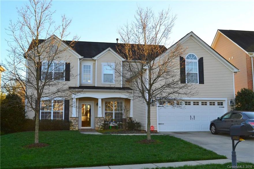 Price improvement and the WOW factor!  Living & dining flank the foyer which leads to the grand 2 story family room w/ hdwd & a gas fireplace.  This flows directly into the cabinet laden kitchen w/island & eat in area.  Did you see that pantry!?  Also down is a bedrm for guests.  Ascend the stairs & be bathed in the natural light, where you will find 2 nice size bedrms & a HUGE bonus room.  Crossing the cat walk you enter the master suite w/ walk in closet & garden tub.  This home impresses!