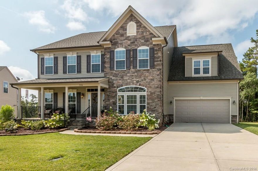 This home has it all. The sought after Dorsey Hall floor plan will impress your friends and family as soon as they walk into the foyer with lavish cherry hard wood floors that lead you past the office and guest bedroom with full bath. As you past the separate dining room just off of the massive open kitchen concept. Stainless steel appliances with granite counter tops over looks the great room that invites you to lounge around after that home cooked meal with family/ friends. Welcome Home!!