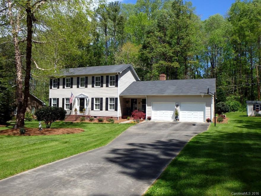 Charming home inside and out. 3 bed 2 1/2 bath home w/master down, Formal LR & DR Family rm w fireplace, lg screened porch over looking beautiful private backyard. 2 car garage. lots of hardwood flooring, sep laundry room