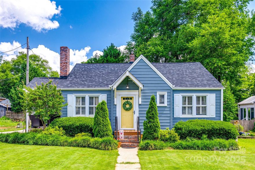 Nestled in the charming and established Seventeen Acres neighborhood, this adorable home offers the perfect blend of character and modern updates. Ideally located just minutes from downtown, the university, and local parks, convenience is at your doorstep. Inside, you'll find gleaming hardwood floors and a spacious primary suite featuring a huge walk-in closet. Thoughtful updates in 2024 include new hardboard siding, a brand-new roof, gutters, and HVAC, ensuring peace of mind for years to come. The versatile office space can serve as a third bedroom (no window), adding flexibility to the layout. Outside, the oversized detached two-car garage is a standout with 100-amp service, a storage loft, and a water line ready for connection. Relax on the charming covered side porch or entertain on the back deck, all while enjoying the lush zoysia grass (which goes dormant in winter). A delightful home in a fantastic location.