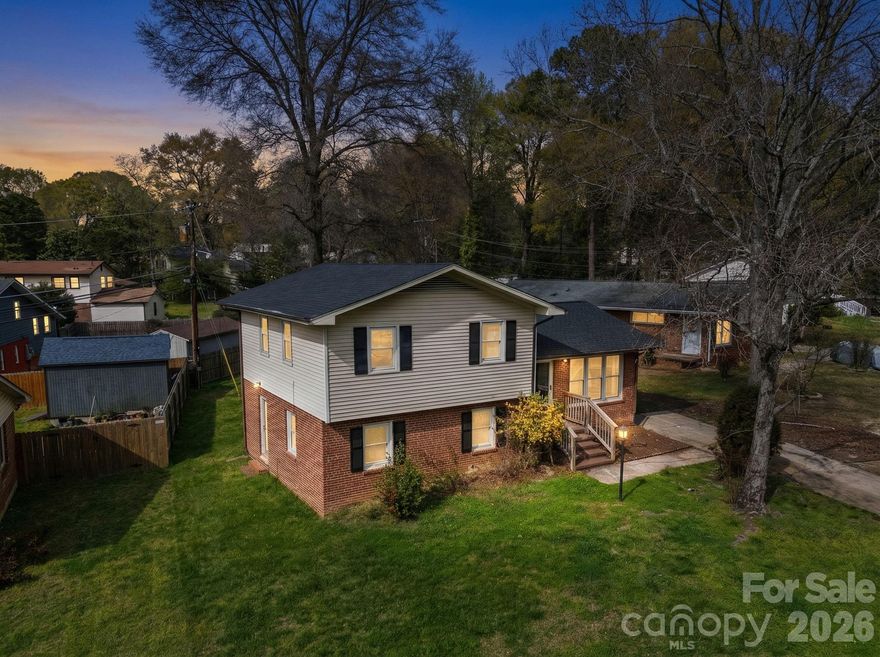 Wonderful Split-Level floor plan in Hidden Valley with 4 bedrooms and 2 full bathrooms.  With the roof replaced in 2025, and the HVAC replaced in 2023, we have your major components covered on this one.   Just 1.5 miles from all the things that NoDa has to offer, including the lite rail station, and 3.5 miles from the Heart of Uptown.  Also close proximity to Camp North End, and quick access to I-85.  This house also has been verified that it qualifies for the House Charlotte program (https://dreamkeypartners.org/house-charlotte-program/) which offers tremendous downpayment assistance to qualified buyers.   This home is currently tenant occupied through 4/10 and showings will be limited.   That being said, this home could also make a great investment property.  Contact the listing agent or another licensed NC Real Estate agent to schedule a tour today.  Professional Pictures will be uploaded on 3/21.  Current times available for showing time are 3/21 from 10-2 and 3/21 from 10-2.  Book your tour today!