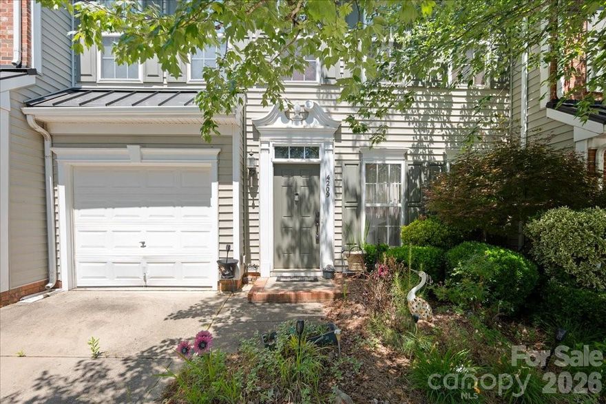 Lovely three-bedroom, two full-bath home on the upper level, with the laundry room. The primary suite features a tray ceiling and his-and-hers walk-in closets. Your primary bath has a separate shower and garden tub. You will descend the stairs with wood flooring. On your main level, you have 3/4-inch Russian Red Maple hardwood flooring, and you will see the beauty. Your kitchen features stainless steel appliances, granite countertops, and maple cabinets. An extra maple cabinet is in the breakfast area. The living or family room is open from the kitchen and breakfast area for quality time and space to share with others. The Sun-room may be a favorite of many people and plants. Your patio is open, with a partial fence on the sides and a nice bird feeder for your enjoyment. You are close to restaurants, shopping, schools, and more!