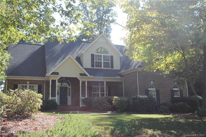 Great location on quiet beautifully landscaped cul-de-sac close to hospital and shopping.  Elegant hardwood floors, newly carpeted bedrooms, tiled baths, and freshly painted throughout.  First floor master bedroom with trey ceiling, whirlpool tub, separate shower and double sinks.  Two upstairs bedrooms and large bonus room with closet (4th BR) and eave storage.  Walk-in attic storage complete with flooring and built-in shelving.