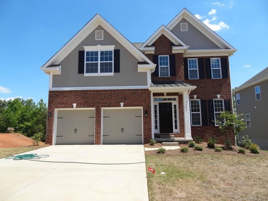 Rare basement home in amenity rich community - Berewick! Home backs up to common open space & basement is unfinished - walkout to a patio under the screen porch and great back yard. Bedroom & full bath down, Cooks kitchen w/castled cabinets, stainless appliances & granite counters. Hardwoods in dining, kitchen, breakfast AND family room. Granite in all full baths! Master bath w/5 ft tile shower & separate tub. Huge builder price reduction. No other published incentives apply to this home.