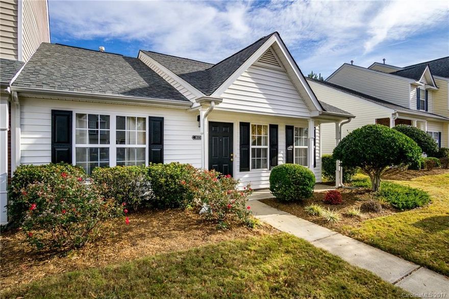 Spacious and bright this one level 2 bedroom/2 full bath end unit is in desirable Hanover.  Move-in ready with fresh paint, new carpeting and lots of closet space.  It boasts a nice backyard with patio, perfect for entertaining or enjoy the community pool for some much-deserved relaxation.  Don’t let this one get away!