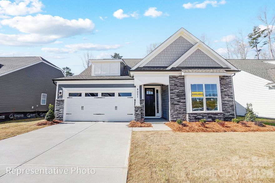 This beautiful Wescott is ready for you now! This ranch-style home has 3 bedrooms, 2 full baths, more than 2,000 square feet of one-level living space with beautiful outdoor 12x12 deck. The spacious primary suite is a true retreat with a tray ceiling, a luxury shower with semi-frameless door in the bathroom, a large walk-in closet, and an additional retreat room that also connects to the hallway at the garage entry. The main living area features the family room, breakfast area looking out onto the deck, and the kitchen with stainless appliances, white cabinets, and modern tile backsplash. This home also includes a formal dining room with tray ceiling, two additional bedrooms, a full bath with tub/shower combo, and laundry room. Other features include an electric water heater, quartz counters in all baths, and a tray ceiling in the foyer. Visit today and find out more!