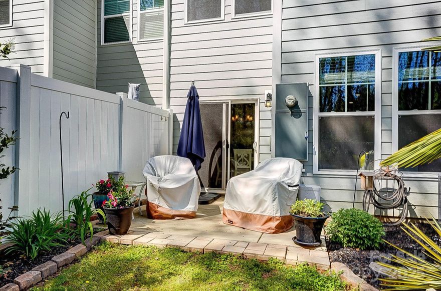 Move-In Ready Townhouse in Lake Wylie – Private Backyard & Wooded Views in the heart of Lake Wylie! This beautifully updated townhome offers modern touches & a serene setting. Step inside to find brand-new carpet & lvp flooring, beauitful mouldings, & updated 1/2-bath for a fresh, stylish feel. The spacious, open-concept living area flows into the kitchen w/ ample cabinetry & modern appliances. Upstairs, the primary suite boasts a walk-in closet & ensuite bath, while two additional bedrooms provide plenty of space for guests, a home office, or family. The 1 car garage is a standout w/ its epoxy floor & freshly painted walls, offering a clean & polished look. Enjoy the outdoors from your charming front porch w/ peaceful wooded views, or relax in the private, fenced backyard— beautifully landscaped w/ ornamental plantings & backing up to a tranquil wooded area. Located just minutes from Lake Wylie’s recreational activities, shopping, dining, & top-rated Clover schools. Low SC taxes.