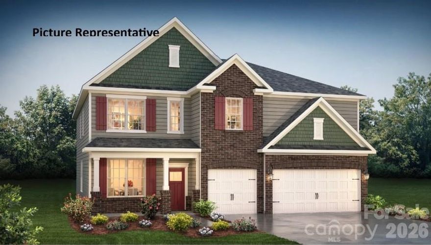 The Graymount offers modern luxury and thoughtful design, that compliments any lifestyle. Boasting a three-car garage, this spacious residence features five bedrooms, and four full bathrooms, including a convenient main-floor bedroom and full bath, perfect for guests or multi-generational living. Inside, you'll find a beautifully designed kitchen ideal for any home chef, complete with high-end appliances and large corner pantry. A dedicated office or study allows for a quiet space for work or study. The open-concept layout flows seamlessly into the living and dining areas. The primary suite is a true retreat, featuring a sitting room, a spa like ensuite with dual vanities, and dual closets. An oversized recreation room provides additional flexible space entertaining, media room or play area. Outdoor living is just as impressive with a covered patio. As a smart home, this home is equipped with the latest technology.