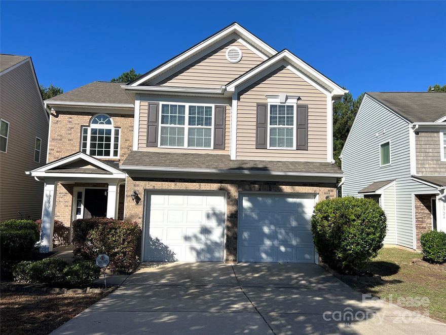 Experience the epitome of suburban splendor in this prime location, offering an exceptional blend of modern and luxurious amenities. Step into a home designed for both comfort and style, featuring an open floorplan that flows seamlessly from room to room. The bright, airy living room boasts high ceilings and an abundance of natural light, creating an inviting atmosphere. The stunning kitchen is a chef's dream, with sleek black appliances, ample cabinet and counter space, a beautiful backsplash, and exquisite granite countertops. Retreat to the spacious bedrooms for ultimate relaxation. Outside, your private fenced backyard awaits, perfect for unforgettable cookouts & gatherings with friends and family. Enjoy a wealth of neighborhood amenities, including a playground, outdoor pool, scenic pond, and walking trails. With close proximity to UNCC, the Lynx System, Concord Mills, I-85, and I-485, this home offers unparalleled convenience.Visit today & be captivated by its charm and elegance!