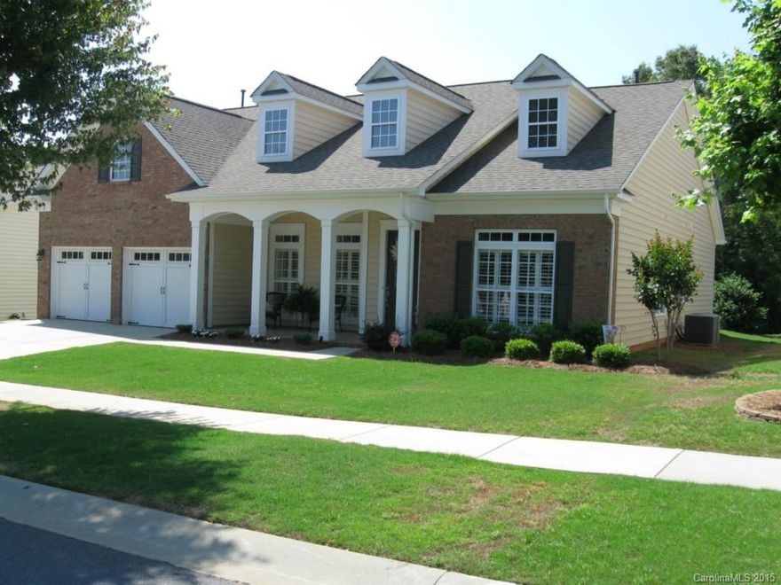 Beautiful, Spacious Open Floor Plan, Breakfast Opens to Covered Patio w/Outdoor Kitchen & Firepit! Floor to Ceiling Stacked Stone Fireplace, Hardwoods, 10’& 12’ Ceilings; Plantation Shutters, Gourmet Kitchen w/ Granite C-tops, SS Appliances, 42” Maple Cabinets; Bonus Room w/ Full Bath as Potential 4th BR! Great “Reserve at Gold Hill” Location!! Three Minutes from I-77; 20 Minutes from Uptown Charlotte! Private Backyard Adjacent to Woods! Great Community Amenities: Pool, Rec Center, Playground!