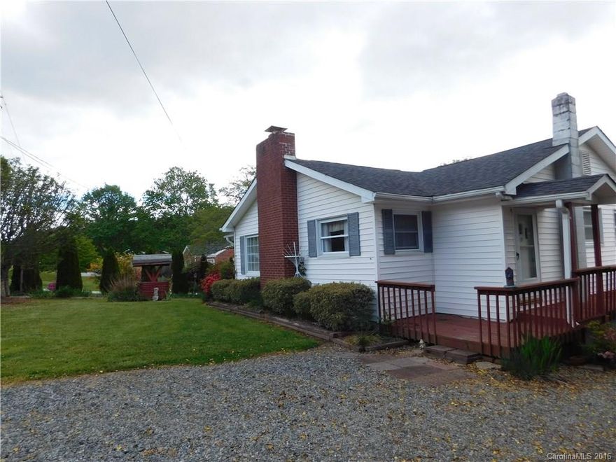 Great home  in a conveneient location. Enjoy Turkey Creek and your large grassy lawn with shade trees. Ample parking and a 23X30 carport. Close to Pisgah National Forest, Dupont State Park and the Asheville Airport.