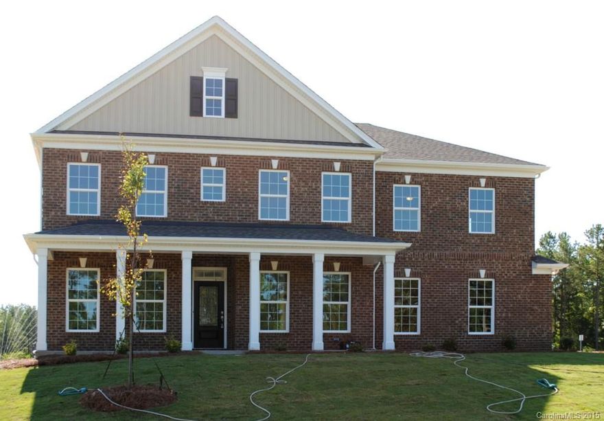 MOVE IN READY!! 4 sides Brick!! Side Entry Garage!! Clover Schools! Recently Completed 2-story, with large Front Porch In Palm Tree Cove II!!!  Public Lake Wylie access approx a mile away.  Hickory finish hardwood floors in main living areas.  Guest Suite on main with full bath.  Private study with French doors.  Beautiful kitchen with granite countertops and loads of workspace. Fireplace in the Family Room.  Luxury Owner's Suite upstairs, plus spacious Bonus Room!