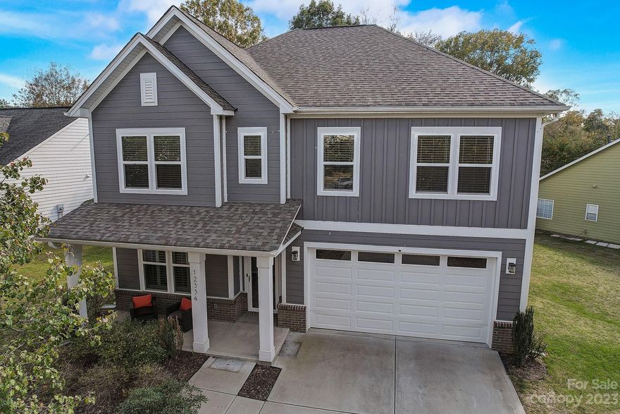 This stunning property built in 2019 by Hornet Homes, combines great features and an even better location. This home has close proximity to 3 major interstates, 10 mins from shopping malls and minutes from local hospitals making it the perfect place to call home. With 9' ceilings creating a spacious ambiance, step into a world of elegance. From custom interior shutter blinds to stainless steel appliances that elevate both aesthetics and functionality, every detail has been meticulously designed. The heart of this remarkable residence lies in its expansive kitchen island, where cherished moments and lively conversations take place. The open layout seamlessly connects the kitchen to the living areas.  Upstairs, an open loft provides versatile space for a home office, entertainment area, or peaceful retreat. Escape to the outdoors and relax on the covered patio. Or take a walk on the natural preserves trail for bikes and running. Don't miss out on this opportunity to enjoy modern living.