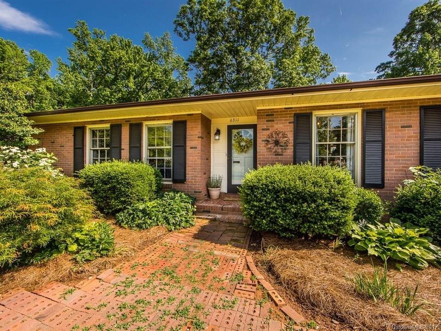 Wonderful brick ranch on .7 Neighborhood has No HOA dues! Home freshly painted.Hardwood floors in family room,dinning room,bedrooms,and laundry room.Kitchen features new subway tile backsplash,painted cabinets,counter tops,wonderful breakfast room.Master bedroom features walk in closet,french doors that lead to back yard,master bath has slate limestone tiled shower,ceramic tile,new vanity and lights.Huge laundry room with cabinets.New roof.Shed and play set to remain.Home warranty included.