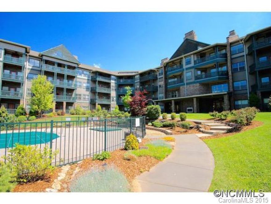 Fantastic condo, super convenient to downtown, shopping, restaurants. Enjoy your community pool and fitness room, or simply relax in your well maintained condo. Cozy up inside around the gas logs or outside on the covered patio. All appliances convey, including the stackable washer and ventless dryer! Entertain at your breakfast bar or patio, or use the great common areas throughout the complex.
