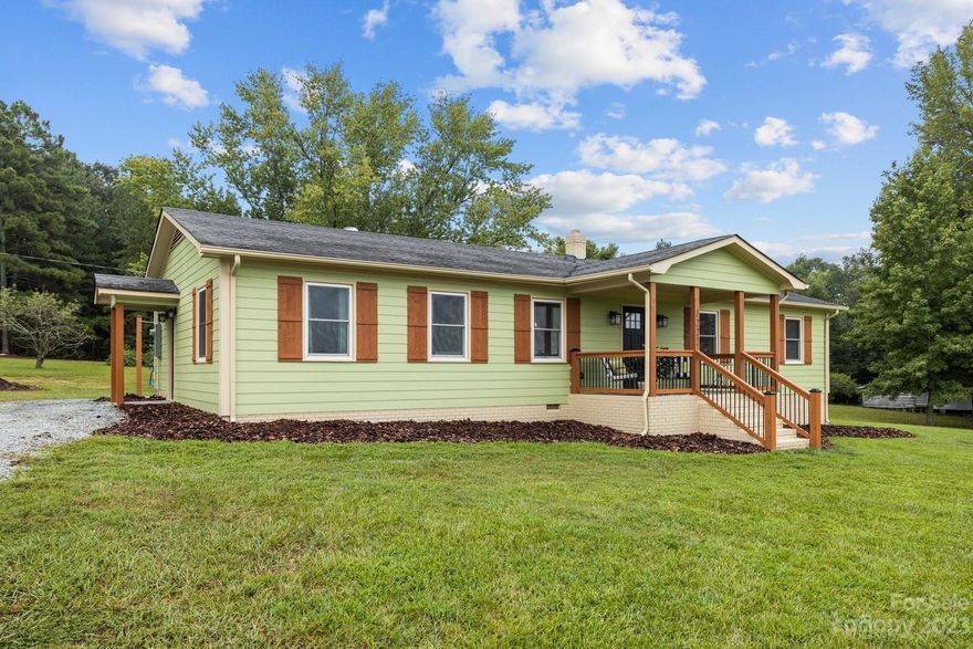 Discover the serenity of this charming 3.68-acre property nestled just outside the city limits of Wingate. As you step into the inviting living room, you'll be captivated by the stunning faux wood beams that lend a rustic charm to the space. The luxurious LVP flooring flows seamlessly throughout the home, leading you to the heart of the house—an updated kitchen adorned with leathered granite countertops, new cabinets, and modern fixtures. Cooking enthusiasts will delight in the Stainless Jewel Dual Fuel gas stove. The interior boasts new paint and flooring throughout, creating a fresh and inviting atmosphere. The property also features several outbuildings providing ample storage for your needs, A brand-new service panel and updated windows.  Last but not least, prepare to be awestruck by the breathtaking sunsets that grace this property. Embrace country living at its finest while still being close to all the amenities Wingate has to offer. Your dream home awaits with open arms.