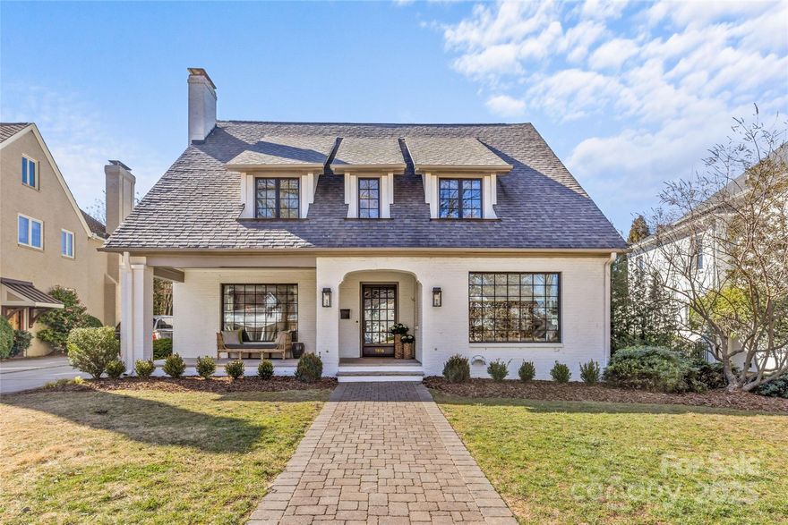 WELCOME TO MYERS PARK! This spectacular home exudes luxury and sophistication. Desirable floorplan for effortless entertaining and everyday living. Unique, custom and high-end finishes throughout. Welcoming living room with fireplace and spacious family room. Show-stopping chef’s kitchen open to a large breakfast area and sitting room. Awesome wet bar connects kitchen to beautiful dining room. Primary suite with ensuite bath featuring double vanity, shower, soaking tub and walk-in closets. 4 additional bedrooms, 2 additional full baths and large 2nd laundry, upstairs. Drop zone with built-ins and main level laundry. Detached 2-car garage. Extend entertaining outdoors on the covered front and rear porches. Convenient to shops and restaurants in the Myers Park area.