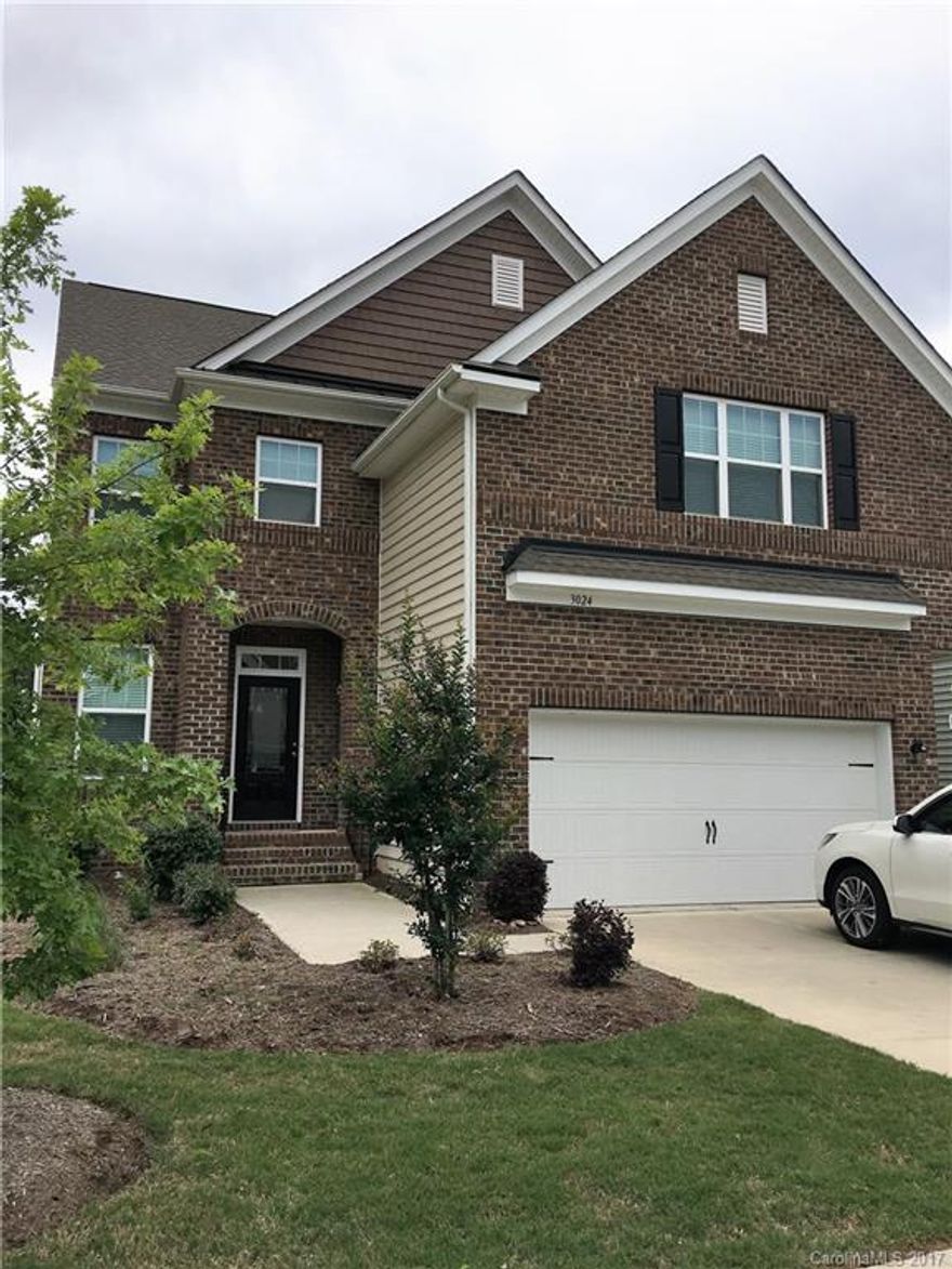 Built in 2013, better than new. Excellent Schools: Newtown Elementary, Cuthbertson Middle, Cuthbertson High 4 BR/3.5 BA Main level: Family Rm, Kitchen, Breakfast, Half bath, 2nd Living Quarters. On main: BR, BA, 2nd Kitchen, 2nd Laundry, living rm. Upper level: Master BR, 2 Bedrooms, 2 Full baths, Bonus room Stainless steel appliance (2 refrigerators, oven, microwave, dishwasher) Beautiful deck Community swimming pool, tennis court, playground, walking trails.