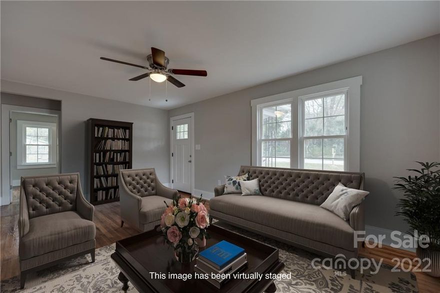 Come see this adorable and newly remodeled home. The kitchen features granite countertops, new stainless steel appliances, and new tile. The renovations include beautiful refinished hardwood floors, all new plumbing and electrical, and a brand new HVAC unit.  Additional features complete with an on demand water heater and new vinyl siding.  The roof is less than 5 years old! Walk out the back door and enjoy the oversized new deck overlooking the deep lot.  The home is located on such a charming street in Chester.  It will be hard to find another remodeled home with the same quality for this price point!  Get here before it's gone.