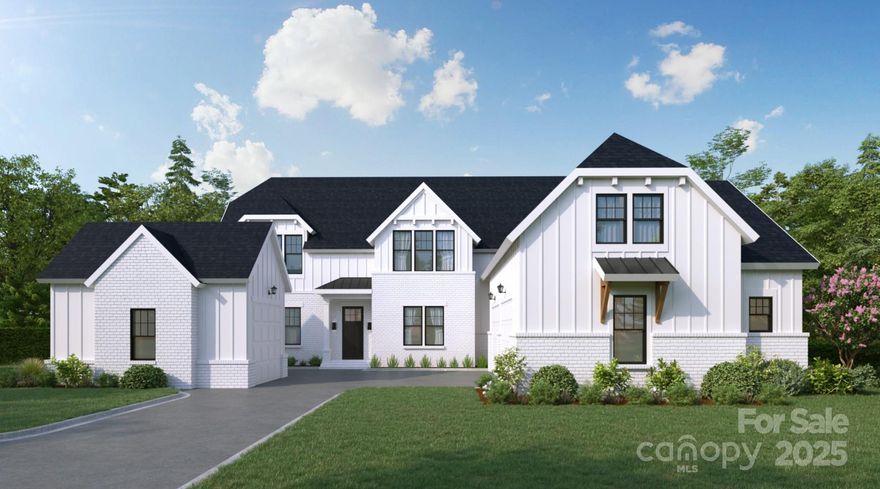 Culdesac private location. One of the last remaining oppoortunities to live in Broadmoor at Marvin. The Magnolia all brick home is one of our most beautiful designs. With primary suite down with guest suite down 5BRs, 4baths, 4 car garage, unfinished walk out basement. And backs up to wooded common area for full privacy. still time to make all of your own color selections inside and out. see the floorplan at BeechwoodCarolinas