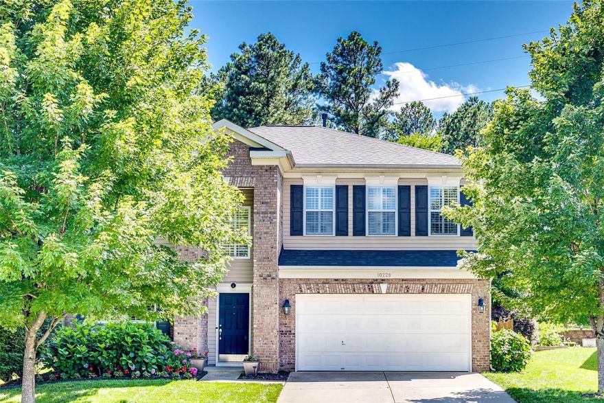 Don't miss  the opportunity to own this stunning home in a well sought after neighborhood. The covered back patio offers a serene setting where you can relax, have a cup of coffee and enjoy the privacy of your backyard. Crown molding throughout the house adds a touch of elegance. The primary suite, which is on the main level, is spacious with vaulted ceilings. There are 3 additional large bedrooms upstairs and a loft that would be great for a TV room, home office, or sitting area. The home has been meticulously maintained and is move-in ready.