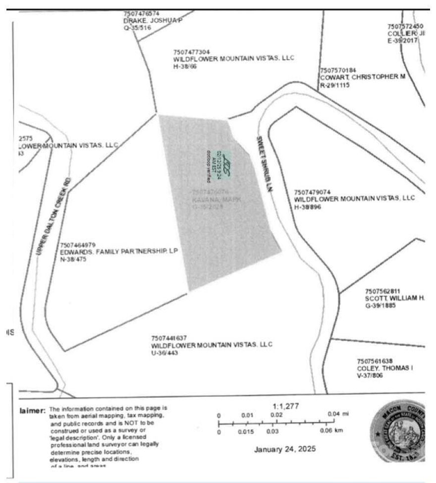 Very nice lot off a bend in the road. Great building site. Desirable neighborhood with a peaceful setting. HOA requires 1200 square foot minimum for new homes. Clubhouse has swimming pool and other owner benefits - included. Taxes roughly $35/year.
