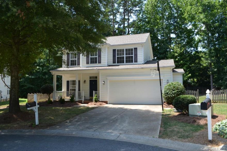 Great cul de sac house with wonderful privacy. Location, Location, Location ! Close to downtown, shops and schools. fully fenced in backyard with deck and storage shed. Wonderful trees adorn the property. Gutter guards on all the gutters for maintenance free. New HVAC unit and roof. Hardwoods and tile on first floor. Wood shutter on the interior of the home. great wood burning fireplace. Don't miss out on this great deal, you wont find another one like it !!