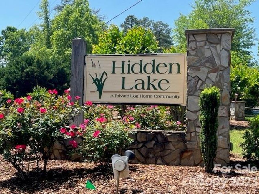 Looking for a beautiful community in the mountains to build your log cabin retreat? Try Hidden Lake- a gated community nestled in between Marion and Morganton- offering community amenities such as in-ground pool, hot tub, fishing dock, paddling lake, picnic areas and walking trails! Lot 60v is located on Brindlewood Drive and offers long range Mountain Views. Campers/RVs are allowed March - December with permission of HOA.