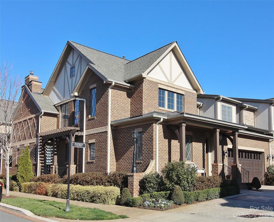 Fantastic end unit townhome in Easton Park with waterview from kitchen, great room and porches of the community pond and walking trails. One of the best locations in the community. Excellent square footage with open floor plan throughout. Large kitchen & pantry with tons of storage. Quartz countertops, Thermador stainless appliances featuring 36” gas self-cleaning oven, subway tile, under cabinet lighting & solid shelving in pantry. Laundry with cabinetry & utility sink. Casement windows feature plantation shutters. Dedicated dining area can accommodate seating for at least 8. Coffered ceiling in primary bedroom, bath with dual vanity, oversized tub, sep shower & walk-in closet. 2 nicely sized bedrooms upstairs, open loft area plus a storage room with built in shelving plus pull down attic access. Huge covered back porch with mature landscaping and ceiling fan. Great spot for entertaining. Tankless water heater & irrigation system.