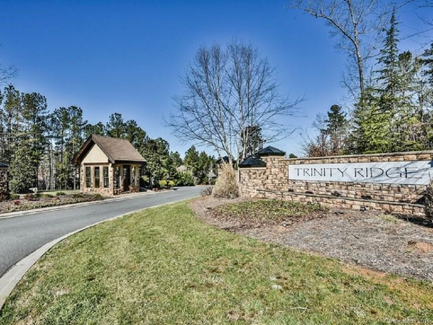 Incredible opportunity for 1+ acre, crawl space home, on a wooded lot in one of Fort Mill’s most desirable communities. Trinity Ridge has a great custom builder group to choose from.