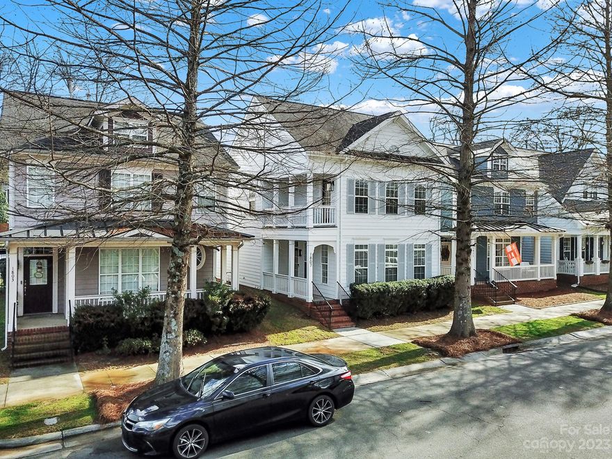 Welcome home to Lela Court in bustling Wesley Heights! This recently updated two story Charleston home is an incredible opportunities for investors and homeowners alike! Updates include crisp white paint, natural white oak style luxury vinyl plank, designer fixtures, and Boho and brass accents throughout! Kitchen boasts white cabinets, quartz countertops, zellige subway tile backsplash, and stainless appliances. Primary suite downstairs with stunning tile shower and double vanity. Additional two bedrooms with jack & jill bath upstairs. Out back, you'll find a private courtyard patio leading to detached two car garage (on-street parking as well). Incredible location near ample dining, breweries, markets, and shopping, with easy access to Uptown and the Greenway. Home is currently being utilized as an income-producing furnished rental, seller would consider selling furnished. Come see this one today!