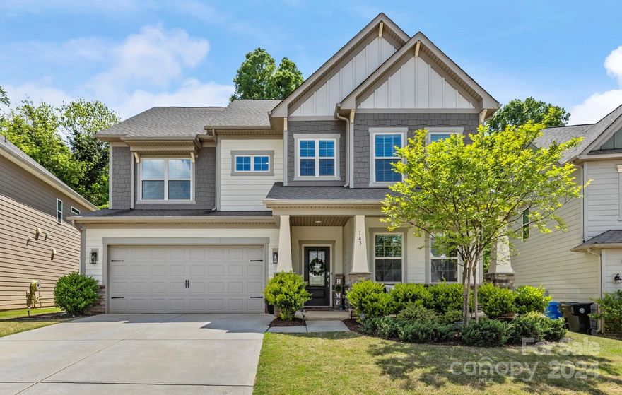 Gorgeous 5 bedroom 4 bath home is located in the highly desirable Byers Creek neighborhood! Centrally located to local shopping and dining.  Just off the foyer is an office with french doors and custom built ins.  The kitchen has an oversized granite Island, walk-in Pantry, stainless steel appliances and dining area. The kitchen opens to the spacious family room with stunning fireplace and built-in cabinets.  Off the family room is a guest bedroom and full bath/walk in shower.  Upstairs has a very spacious primary bedroom with walk in linen closet, large walk in shower, dual sink vanity and oversized walk in closet. In addition, there are 3 more bedrooms and all have walk in closets. Fully fenced backyard has been tiered with a retaining wall and stairs giving you lots of space with additional room up on top.  Also in the backyard is a basketball area as well as dining area with pavers for those summer get togethers!